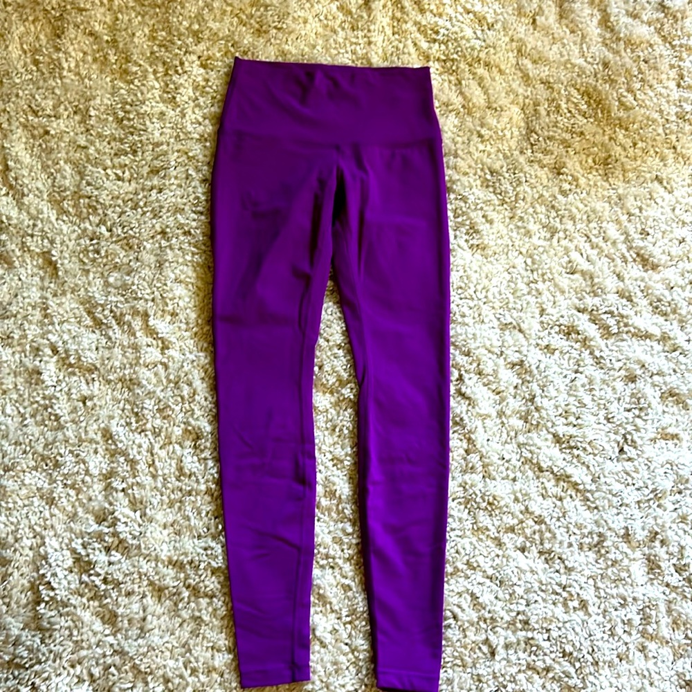 Lululemon Wunder Under High Rise Legging full length sz 8